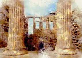Obraz na szkle - Erechtejon, Ateny, Grecja (70x50 cm)