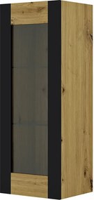 Witryna ścienna dąb artisan M9-C19
