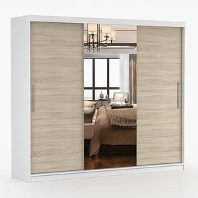 Szafa przesuwna ALBA II 250 cm + lustro