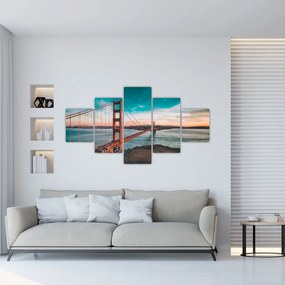 Obraz - Golden Gate, San Francisco (125x70 cm)