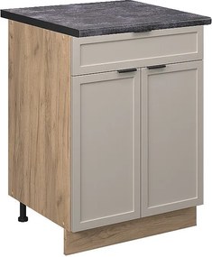 Szafka dolna do kuchni greybeige 60x60x82 fame-line
