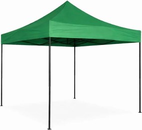 Pawilon ogrodowy, eventowy FG9, 3x3 m automatyczny - namiot z regulacją wysokości, zielony