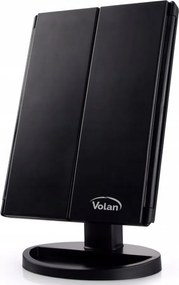 Lusterko Do MAKIJAŻU Powiększające 3X Kosmetyczne PODŚWIETLANE LED | VOLAN