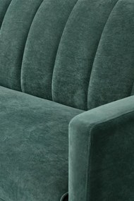 Ciemnozielona rozkładana sofa TROMSO