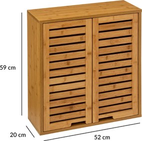 Szafka łazienkowa wisząca SICELA, 58,5 x 20 x 51,5 cm