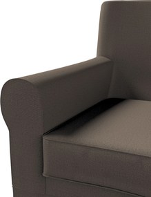Pokrowiec na fotel Ektorp Jennylund kolor brązowy tkanina strukturalna