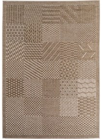 Dywan zewnętrzny Ibiza Patchwork beżowy 80 cm x 150 cm
