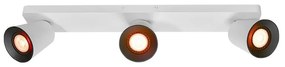 Biała lampa sufitowa z metalowym kloszem 9x53 cm Elli – GTV