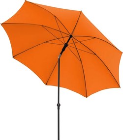 Doppler myZone 200 cm - parasol centralny pomarańczowy