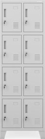 Szafa skrytkowa socjalna BHP podwójna ROBERT 2 Plus 559 x 1720 x 450 mm