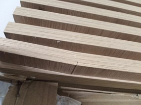 PROMOCJA Szafka TV wisząca ENTSIAN 150x40cm, dąb artisan II. jakość