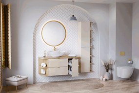 Kaszmirowa dolna szafka łazienkowa cargo N7-E84