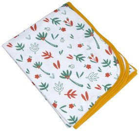 Biały bawełniany koc dziecięcy 75x75 cm Savannah – Bébé Douceur