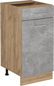 Szafka dolna do kuchni beton 40x46x81.6 r-line