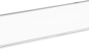 HOMCOM Podstawka pod monitor TV akrylowa przezroczysta elegancka 53x19x9cm | Aosom PL