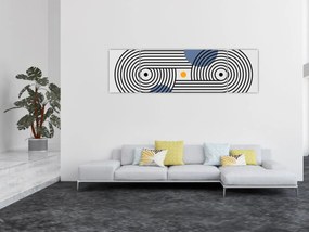 Obraz - Minimalistyczna abstrakcja N⁰3 (170x50 cm)