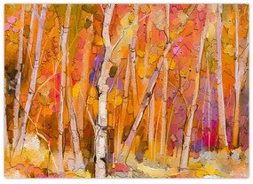 Obraz - Jesienny las (70x50 cm)