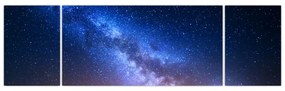 Obraz - Nocne piękno gwiazd (170x50 cm)