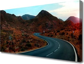 Fotoobraz na płótnie Szlak przez Pustynne Góry