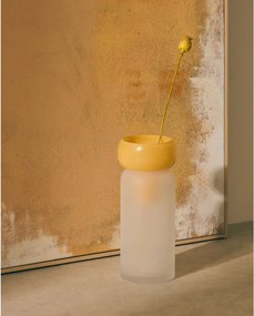 Żółty szklany wazon (wysokość 30,5 cm) Kelse – Kave Home
