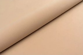 (Wyprzedaż) Nowoczesne 4 x krzesło tapicerowane K6 z pikowanym tyłem w kolorze beżowym Magic Velvet 2281