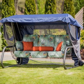 Huśtawka ogrodowa z moskitierą Venezia Lux G036-02LB PATIO