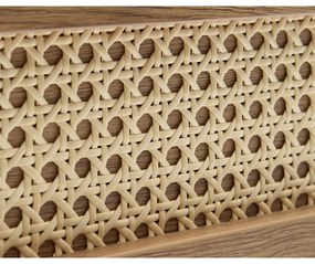 Niska komoda w dekorze dębu w naturalnym kolorze 80x75 cm Pensacola – Unique Furniture