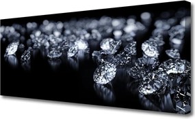 Obraz na płótnie Kryształowy Blask Diamentów