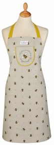 Beżowo-żółty bawełniany fartuch Cooksmart ® Bumble Bees