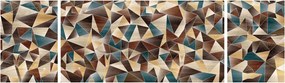 Obraz trójkątów (170x50 cm)