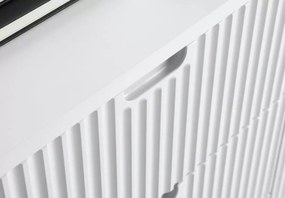 Nowoczesna toaletka konsola Fulgeo 103cm loft metal