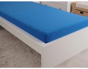 4Home prześcieradło jersey Ideal royal blue, 140 x200 cm, 140 x 200 cm