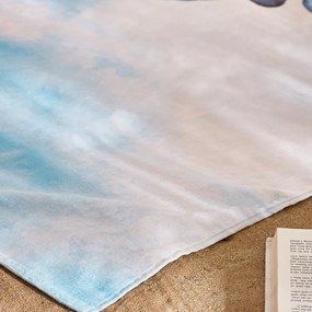 Niebieski bawełniany ręcznik plażowy 76x160 cm Octopus – Catherine Lansfield