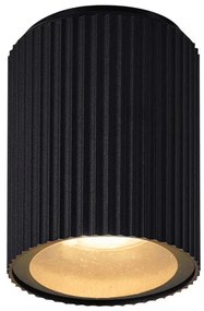 Nordlux - Plafon zewnętrzny KYKLOP 1xGU10/15W/230V IP54 czarny