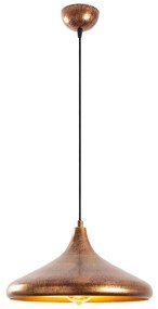 Lampa wisząca z metalowym kloszem ø 34 cm Barek – Opviq lights