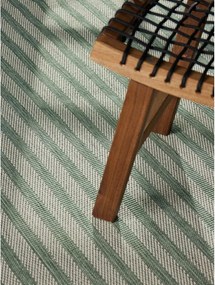 Zielony/kremowy dywan odpowiedni na zewnątrz 160x230 cm Haringey Linley – Ted Baker