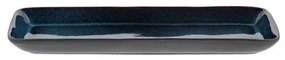 Taca do serwowania ceramiczna 14x38 cm Gastro Dark Blue/Black – Bitz