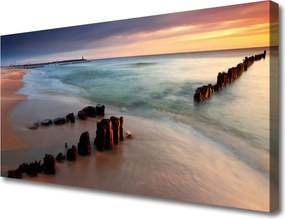 Fotoobraz na płótnie Tropikalne Wybrzeże Oceanu