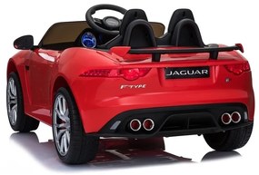 Auto na akumulator jaguar f-type czerwony lakier
