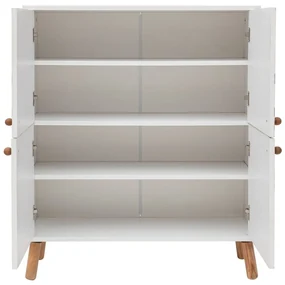 Biała szafka 95x111 cm Multilux – Kalune Design