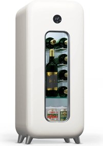 Klarstein Shirley 36cm 15 Butelek Winiarka Wolnostojąca Biały