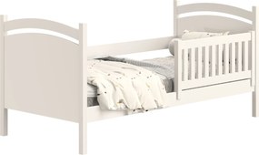 Łóżko dziecięce Amely 90x190 z tablicą suchościeralną - biały