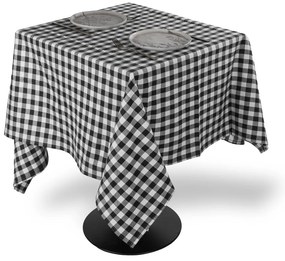 Bawełniany obrus 150x150 cm Gingham – Tiseco Home Studio