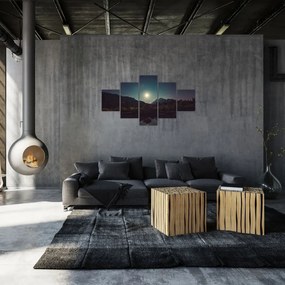 Obraz - nocne niebo (125x70 cm)
