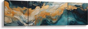 Obraz - Abstrakcja (170x50 cm)