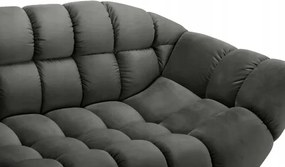 Sofa GAPPA 2 osobowa wolnostojąca w tkaninie MONOLITH 92 WERSAL