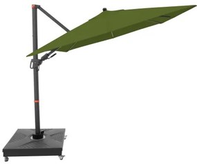MyZone 210 x 210 cm - wahadłowy parasol ogrodowy z bocznym słupkiem : Substancja Desen - 832