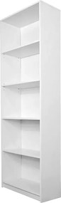 Biały minimalistyczny regał 60 cm W7-M82