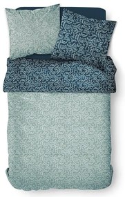 Pościel bawełniana dwustronna, 220 x 240 cm, wzór roślinny