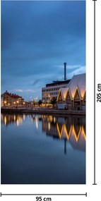 Fototapeta na drzwi - Kanał wodny - Göteborg (95x205cm)